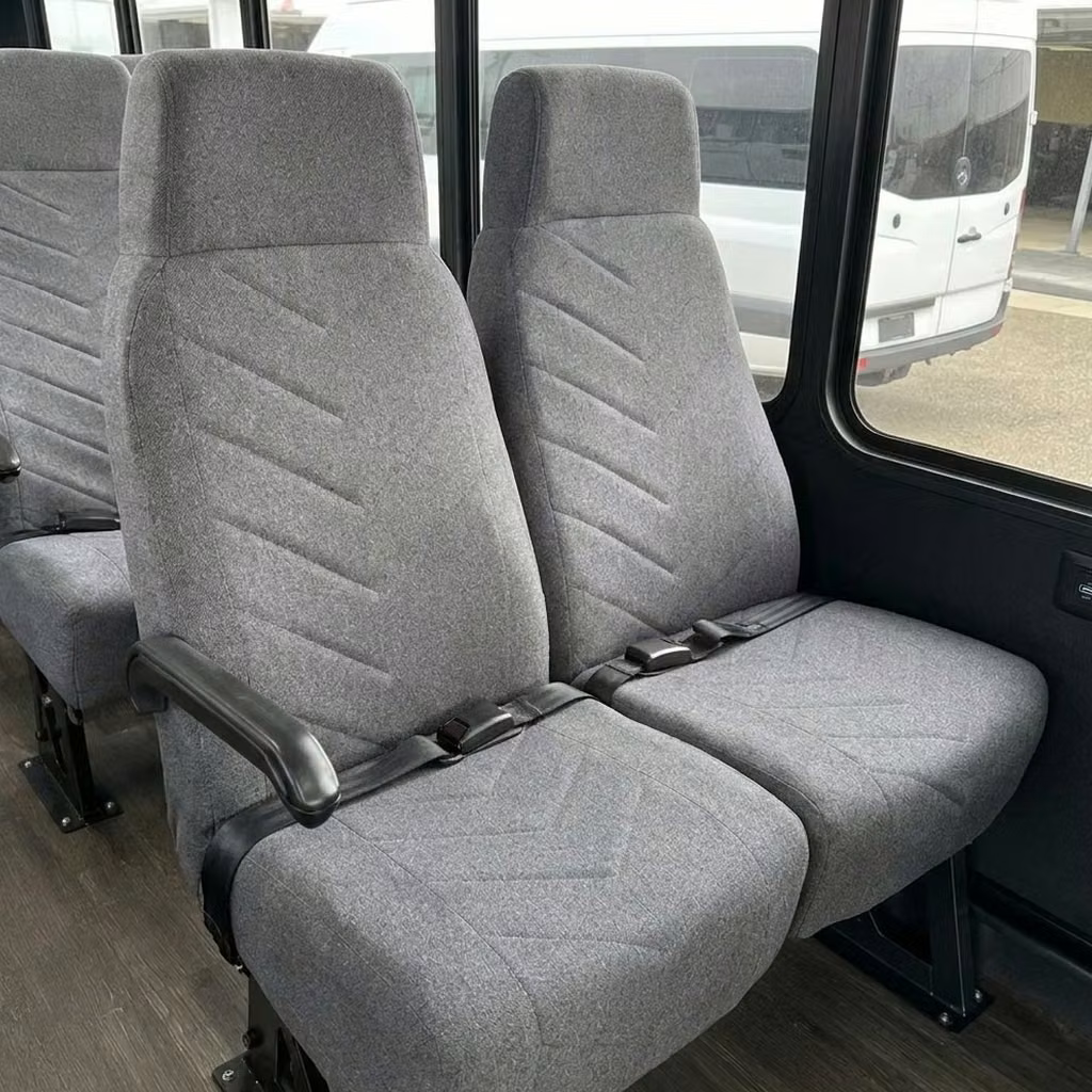 kenosha 18 passenger minibus high back seats