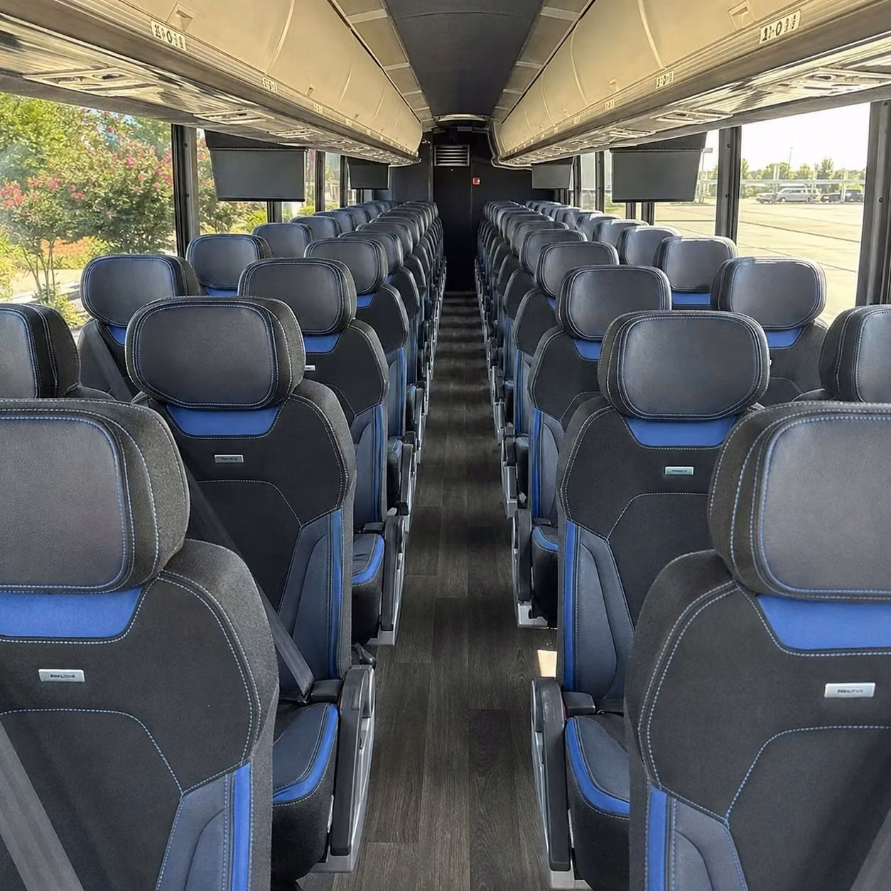 kenosha charter bus interior 2