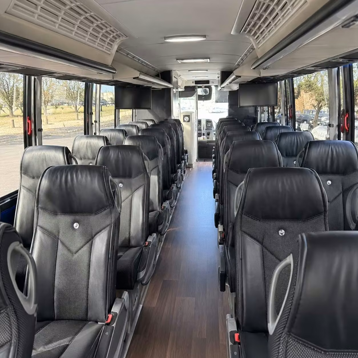 kenosha charter bus interior 3