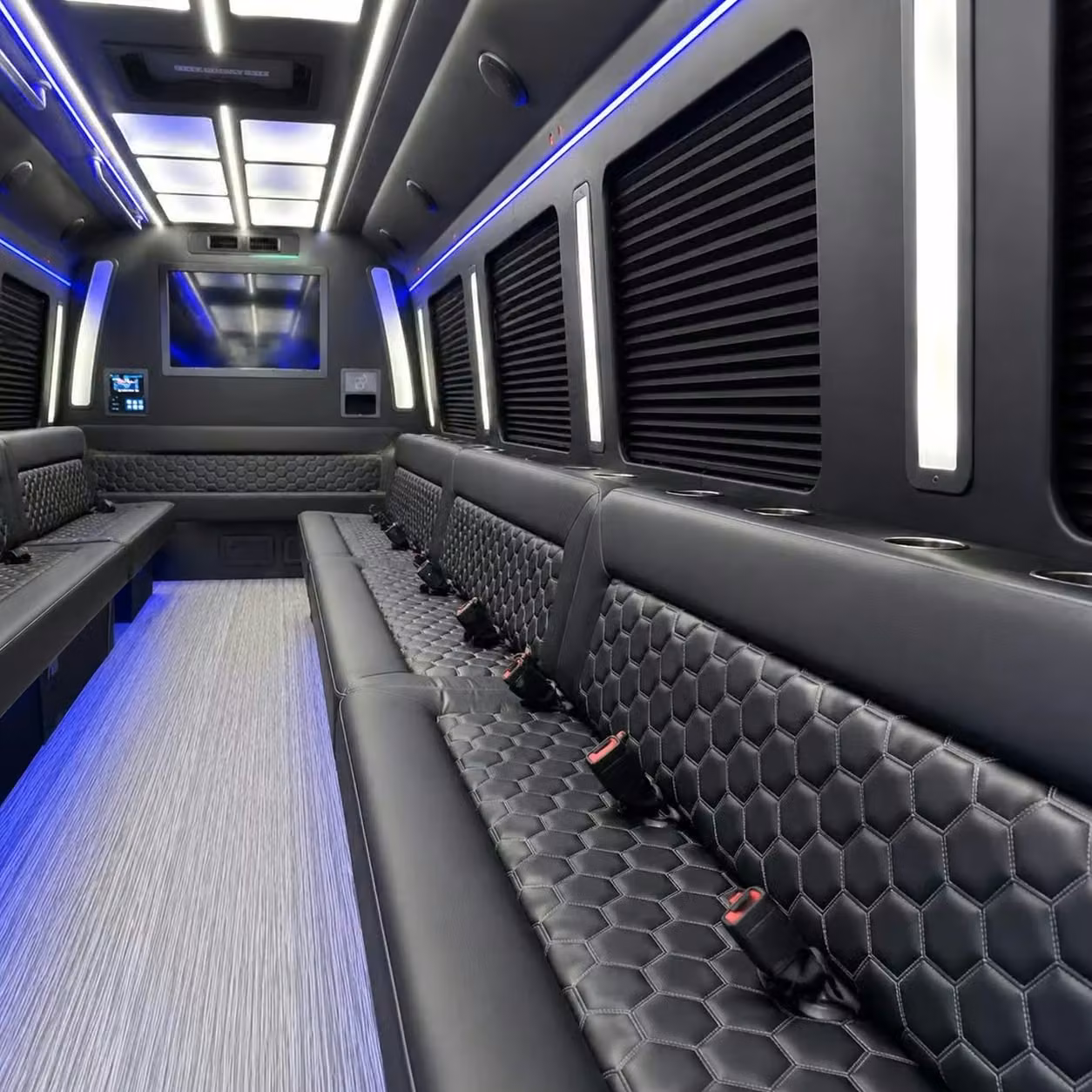 kenosha party bus party lighting