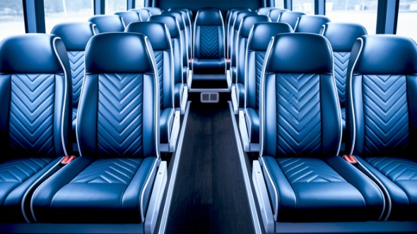 15 passenger minibus inside skokie