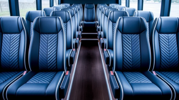 18 passenger minibus inside skokie