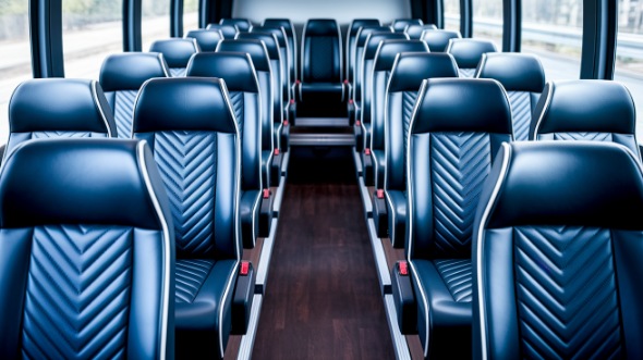 20 passenger minibus inside skokie