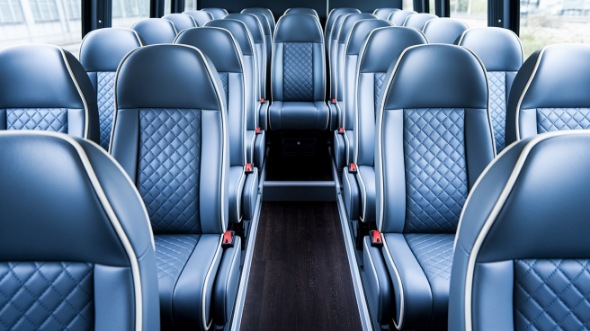30 passenger minibus inside skokie