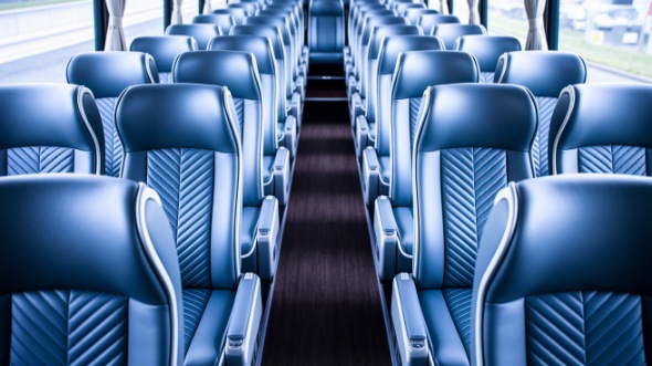 50 passenger charter bus interior skokie
