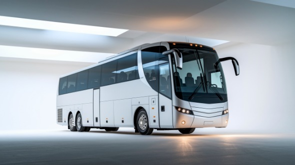 54 passenger charter bus skokie