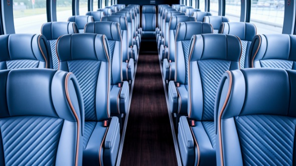 56 passenger charter bus interior skokie