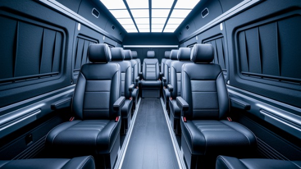 sprinter van with driver interior skokie
