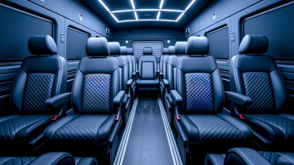 sprinter van with driver rental skokie